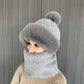 🎄Dernier jour pour 49% de réduction pour Noël - Bonnet écharpe coupe-vent pour femmes