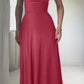 （🔥Dernier jour -50%OFF🔥)Robe longue drapée Lulah avec soutien-gorge intégré