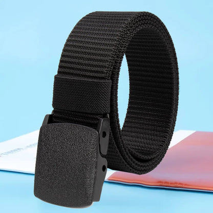 🎁Vente chaude du Nouvel An 2024🎁Ceinture en nylon à boucle non métallique et non magnétique