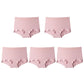 PAYER 1 ET OBTENEZ 3 (3 packs) 🌸 Culottes en coton à haute taille pour femmes à base de graphène et antibactériennes