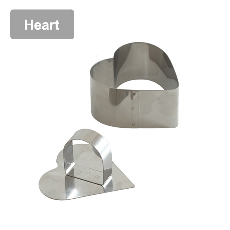 [Creative Gift] Multi-shape Stainless Steel Baking Molds