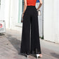 Pantalon élégant en mousseline de soie à jambes larges ( acheter 2 livraison gratuite📦)