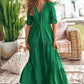 🔥Robe Élégante Longue Bohême à Encolure en V Fendue
