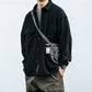 Veste chemise douce décontractée pour hommes